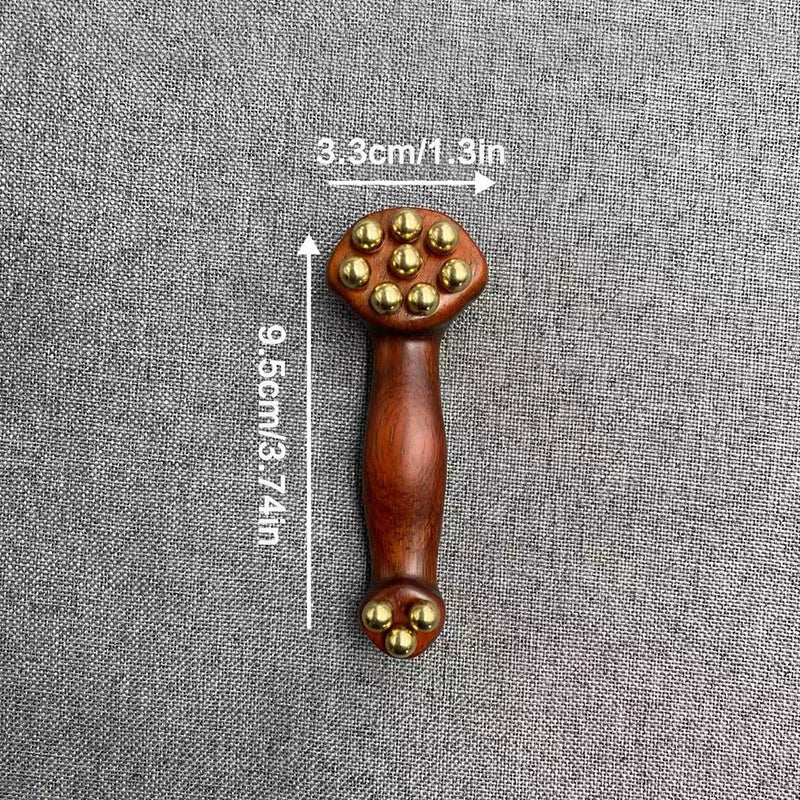 Masajeador facial lifting Gua Sha de sándalo - Fioriscas