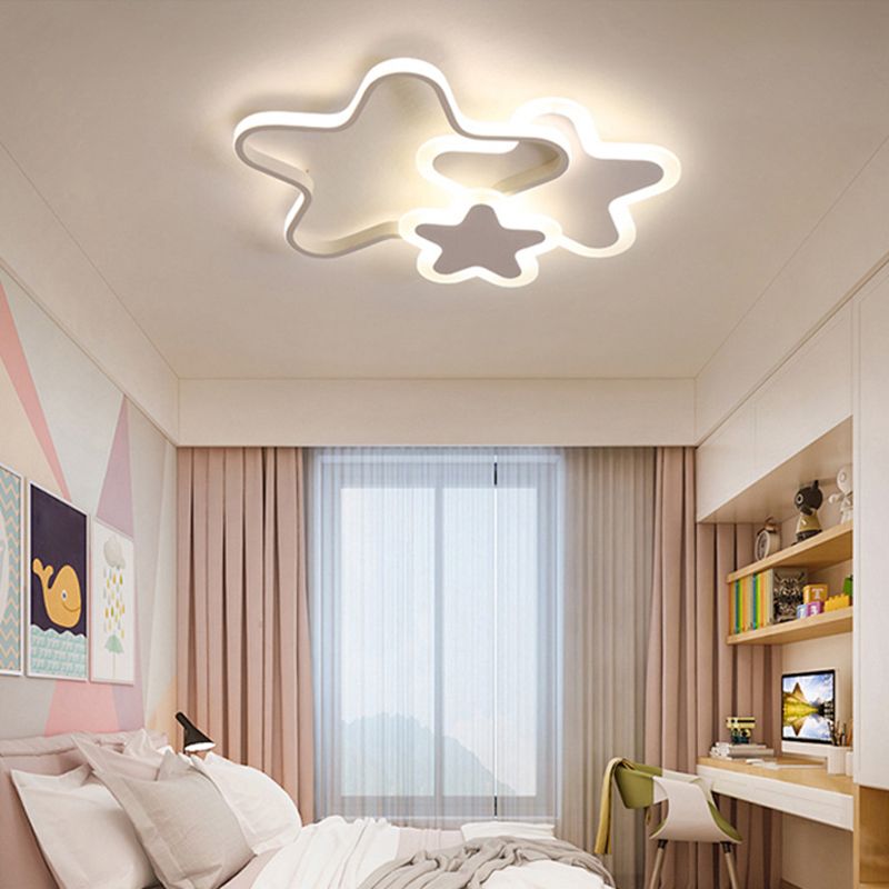 Aria LED Star Designer Flush Mount Ceiling Light | Fioriscas