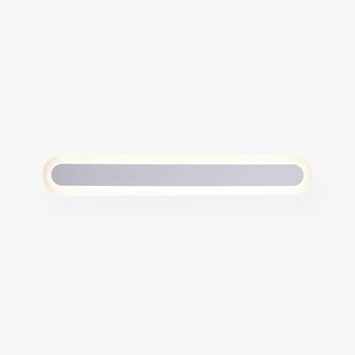 Arisha Modern Linear Vanity Wall Lamp, White/Brown, Bathroom - Neutralighting