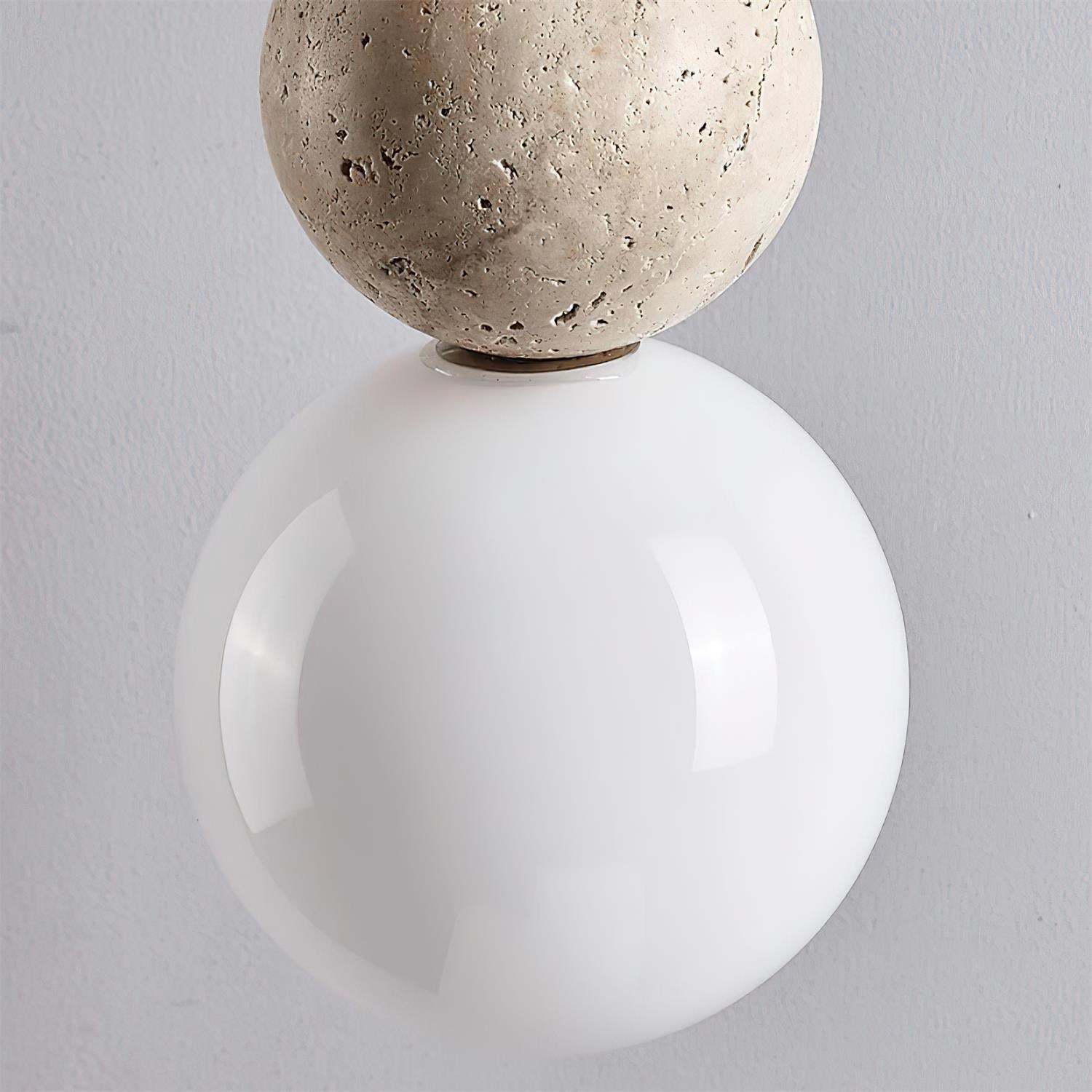 Ball Travertine Pendant Lamp | Fioriscas