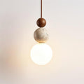 Ball Travertine Pendant Lamp | Fioriscas