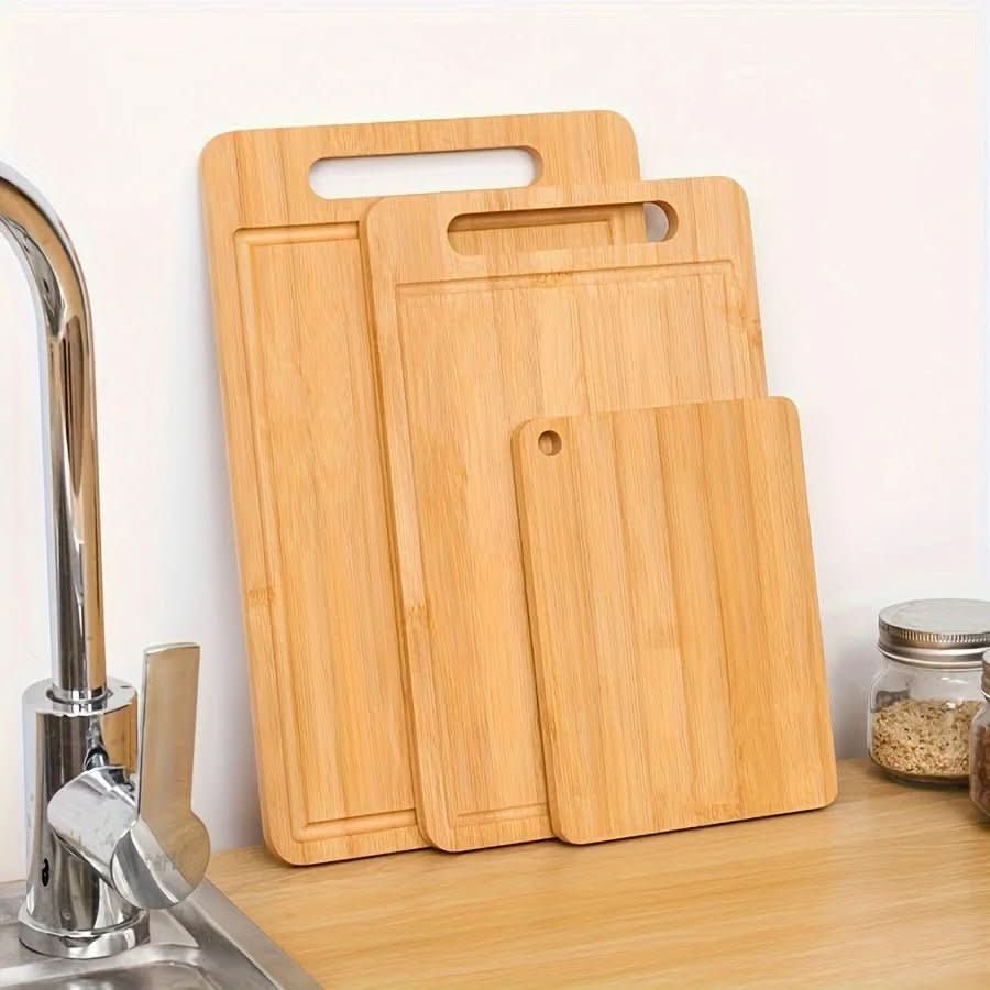 Premium Bamboo Cutting Board Set for Every Kitchen - Fioriscas