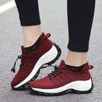 Sneakers da donna Elara comode con supporto elastico e calzata aderente