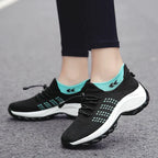 Sneakers da donna Elara comode con supporto elastico e calzata aderente