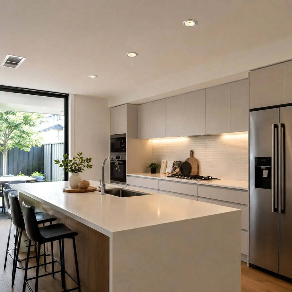 AuraThin Round LED Spotlight For Modern Ceilings With A Slim Profile