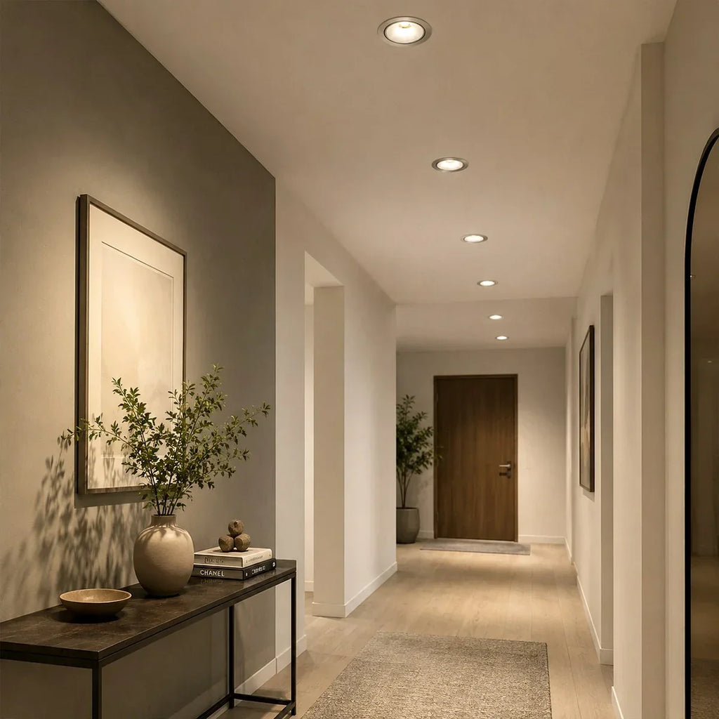 AuraThin Round LED Spotlight For Modern Ceilings With A Slim Profile