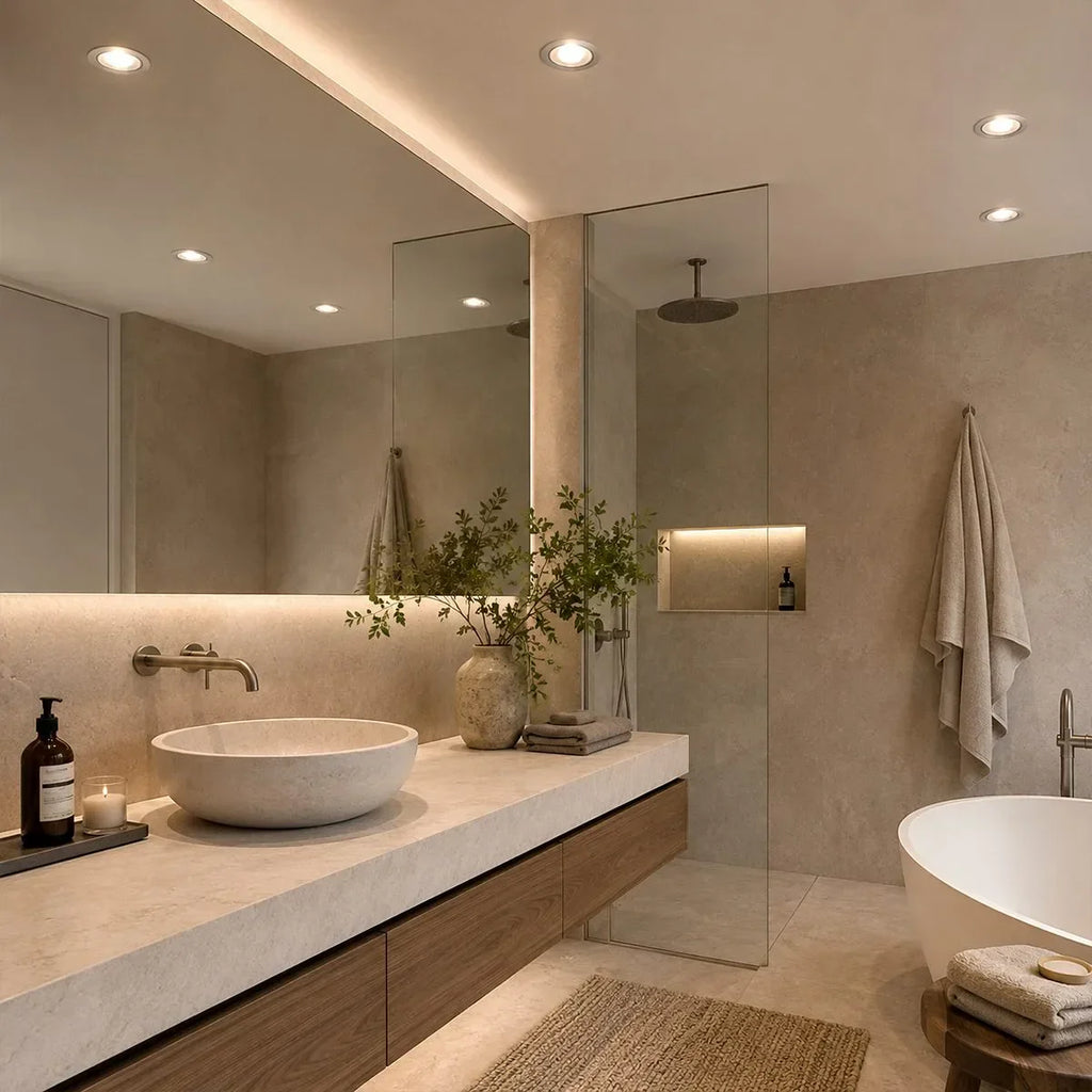 AuraThin Round LED Spotlight For Modern Ceilings With A Slim Profile