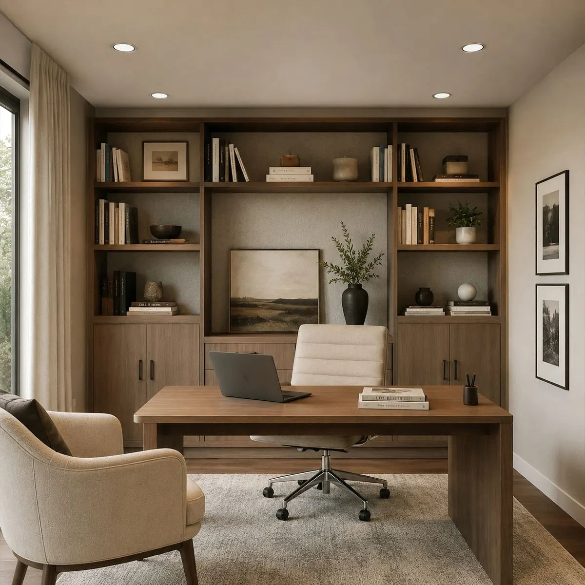 AuraThin Round LED Spotlight For Modern Ceilings With A Slim Profile