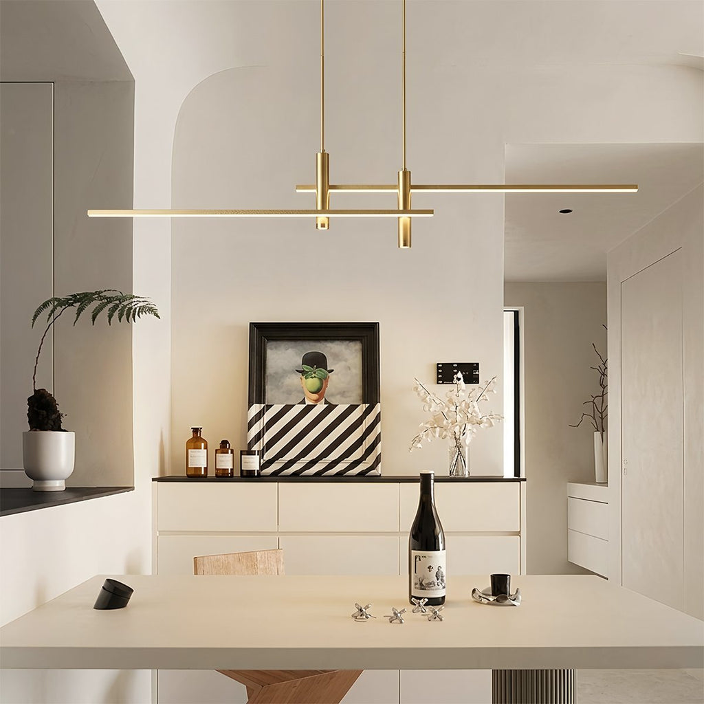 LumiWeave Halo Pendant Light With Horizontal And Vertical Illumination