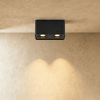 Faretto da soffitto Apex Box a montaggio superficiale per interni moderni