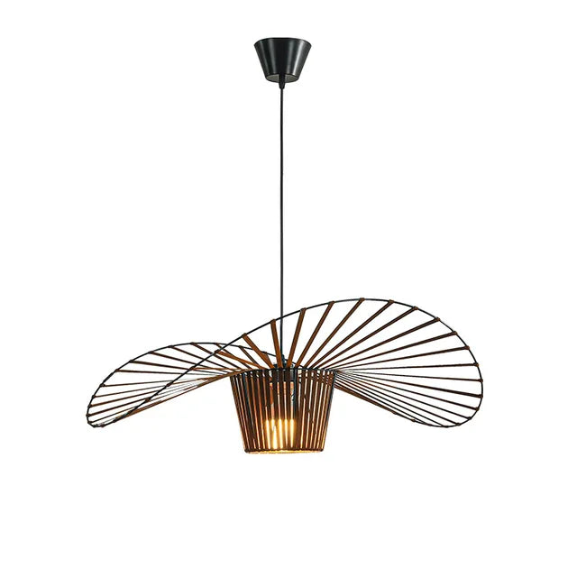 Suspension AureaShade Chapeau-Écran, Noir, Marron et Blanc, 5 Tailles
