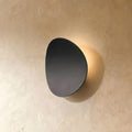 NovaCurve Matte Black And White LED Wall Lamp With Ambient Glow