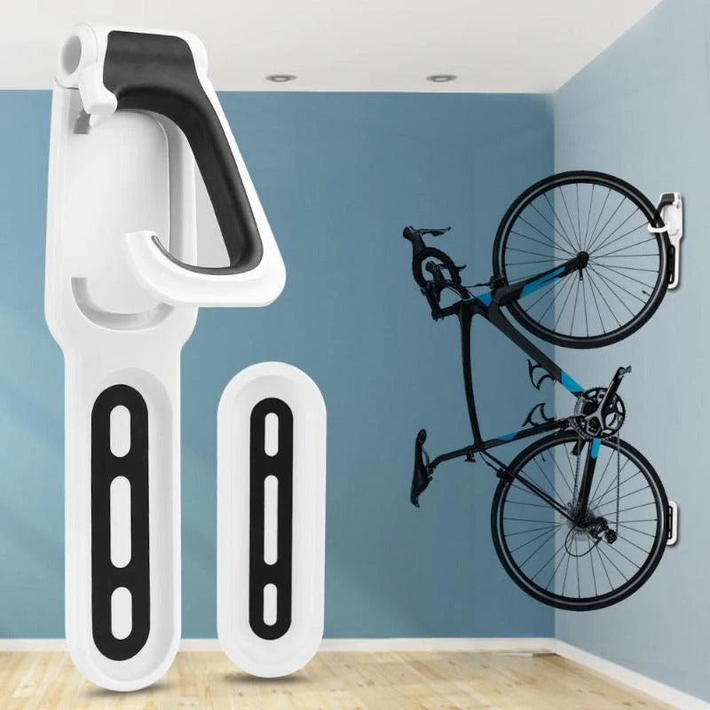 Porte-vélos mural en métal avec crochets pour garages