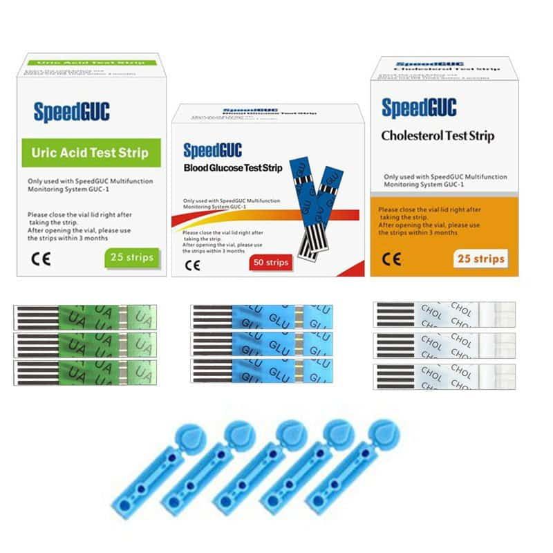 Balíček testovacích proužků VexaBio Multi pro domácí kontrolu markerů