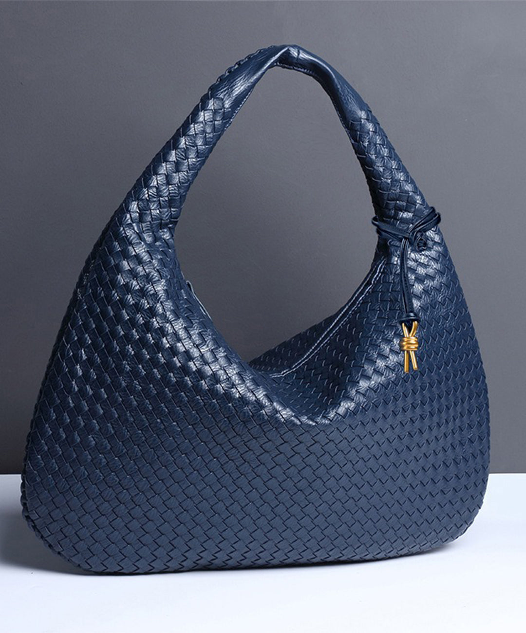 ElyraNova Vegan Leather Hobo Bag, 47 x 32 x 21 cm, Five Colors