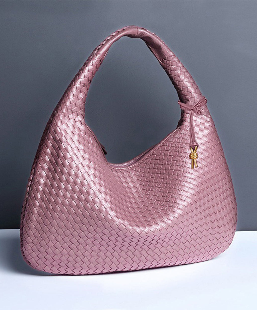 ElyraNova Vegan Leather Hobo Bag, 47 x 32 x 21 cm, Five Colors
