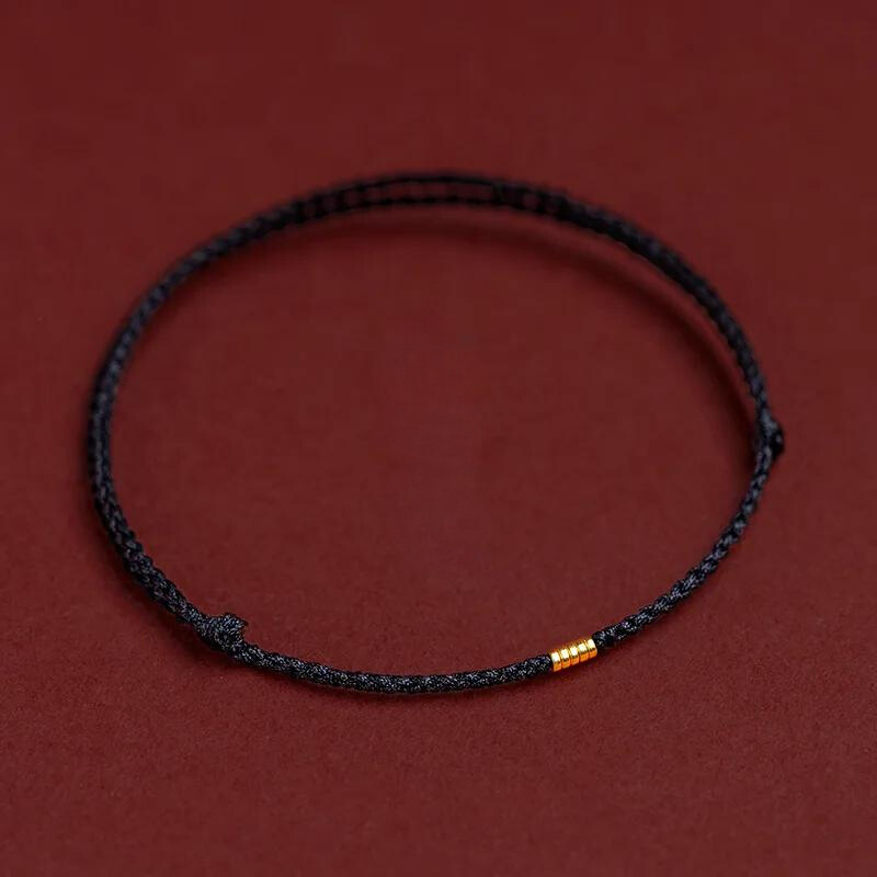 AstraCrest Kabbalah-Inspired Bead Bracelet With Protective Red Thread