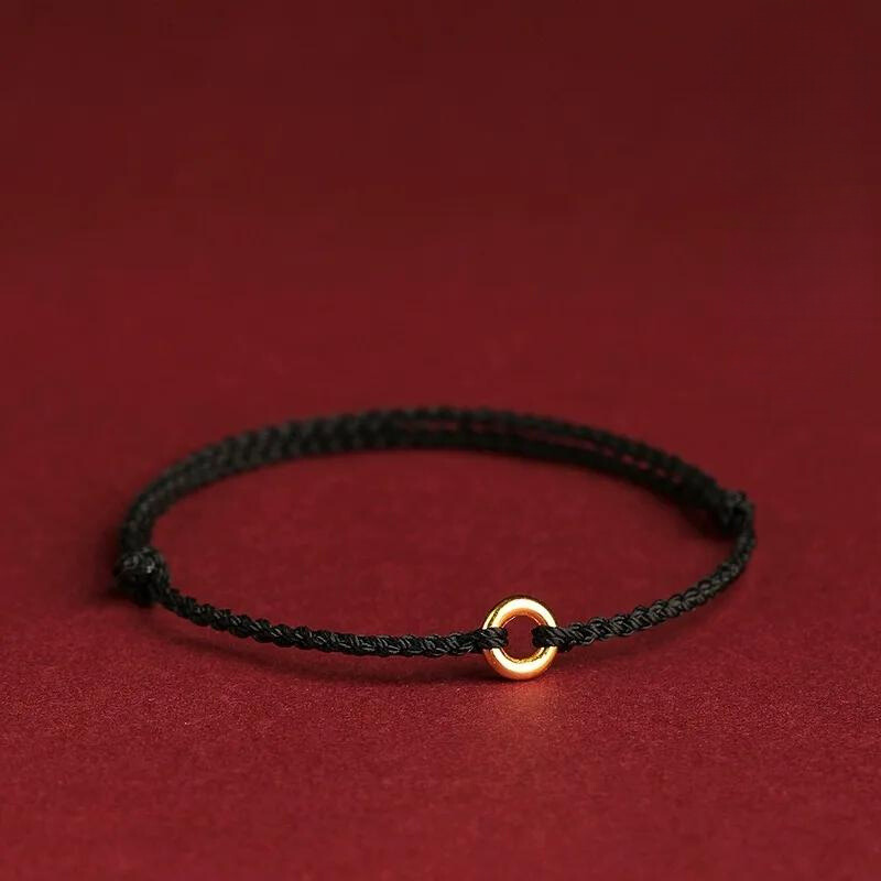 AstraCrest Kabbalah-Inspired Bead Bracelet With Protective Red Thread