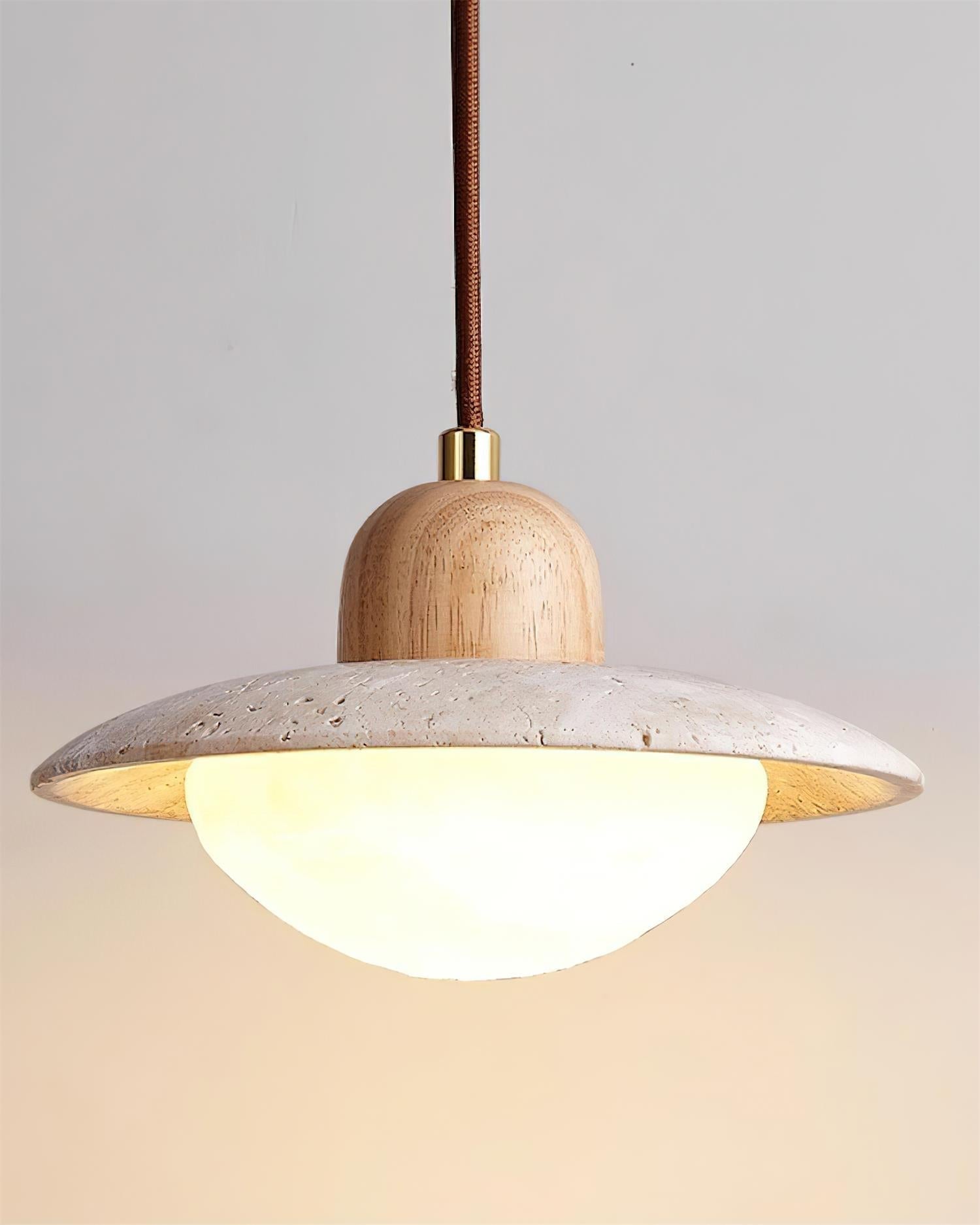Duvio Travertine Pendant Light | Fioriscas