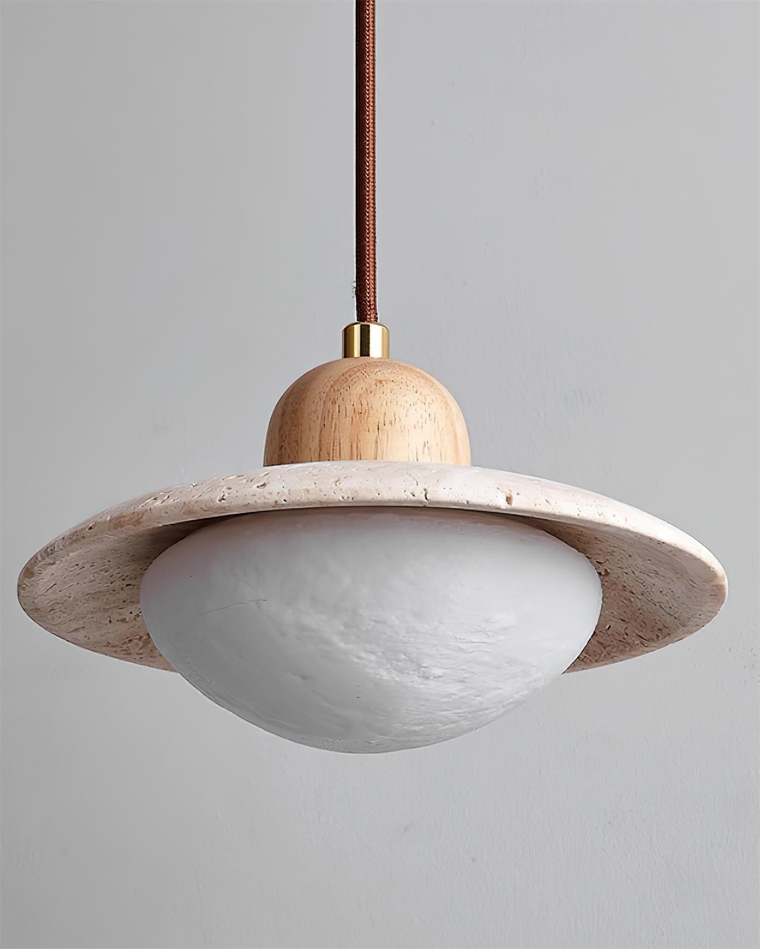 Duvio Travertine Pendant Light | Fioriscas