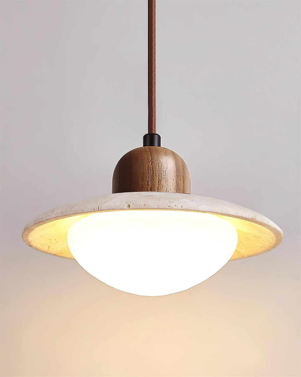 Duvio Travertine Pendant Light | Fioriscas