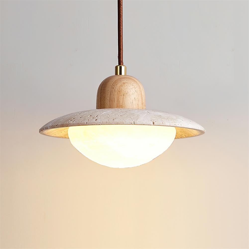 Duvio Travertine Pendant Light | Fioriscas
