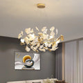 Keramik-Petal-Kronleuchter, LumaPetal-Design mit dimmbarem LED-Leuchten