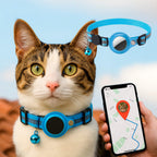 Macskanyakörv GPS-nyomkövető-tartóval, fényvisszaverő és biztonsági kioldóval