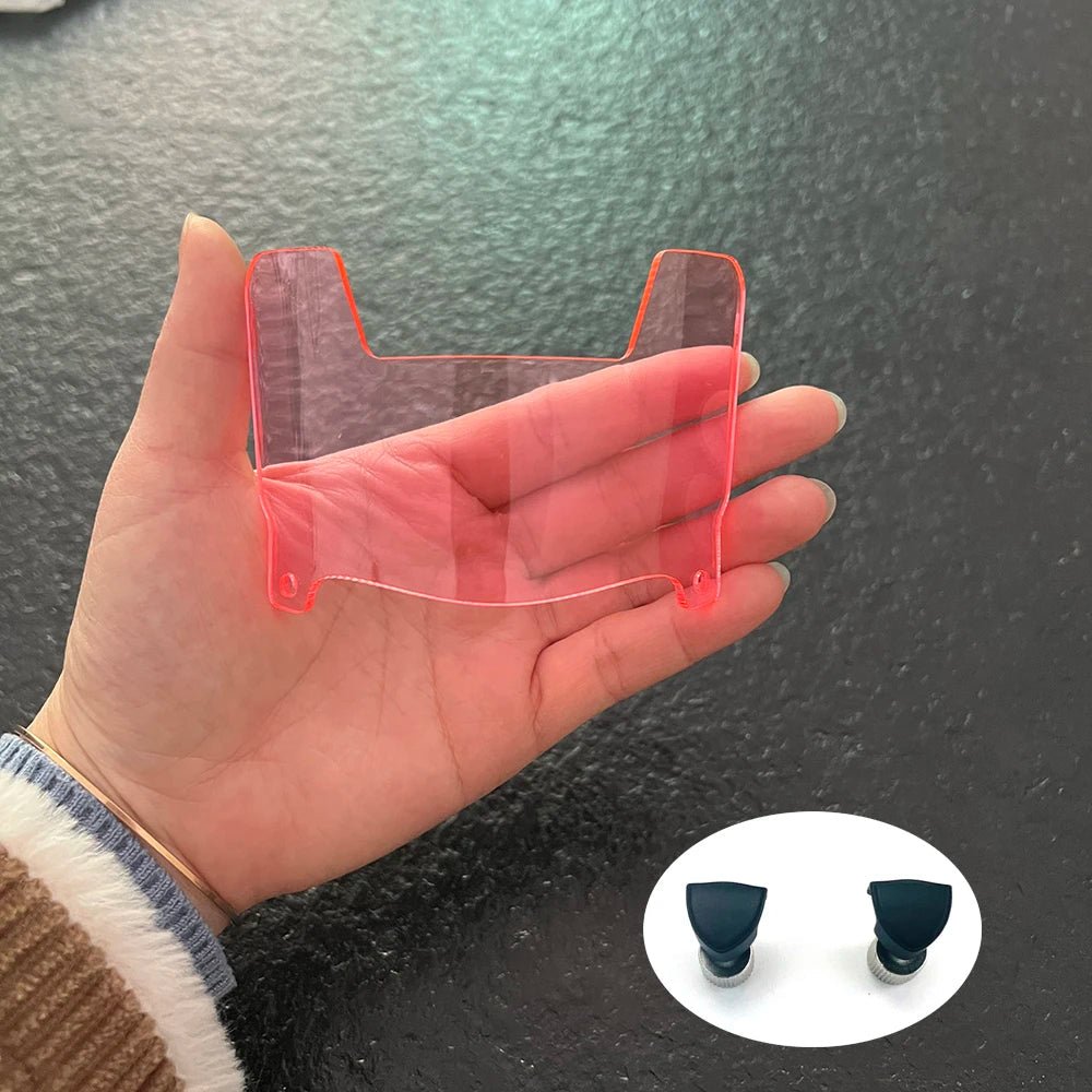 Miniature Football Helmet Visors with Mirror Effect - Fioriscas