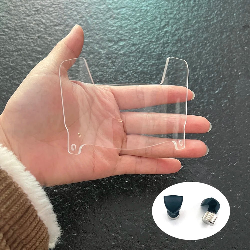 Miniature Football Helmet Visors with Mirror Effect - Fioriscas