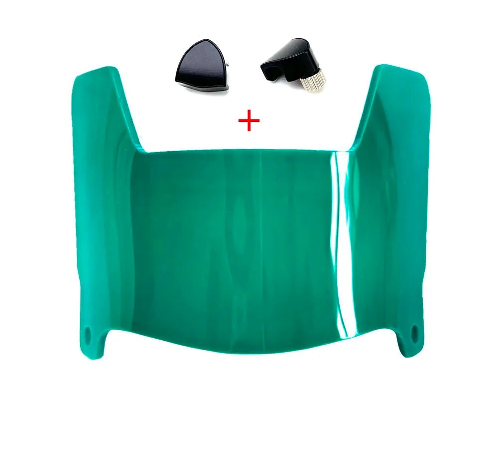 Miniature Football Helmet Visors with Mirror Effect - Fioriscas