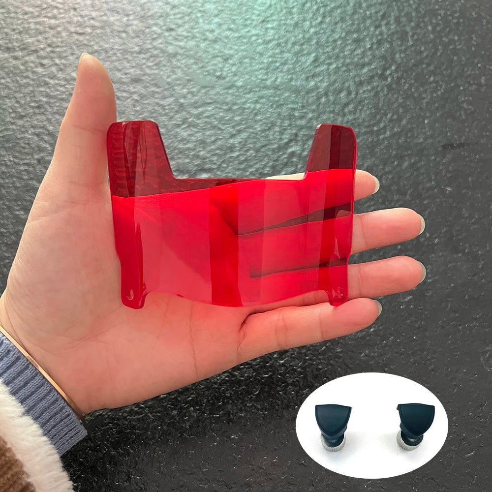 Miniature Football Helmet Visors with Mirror Effect - Fioriscas