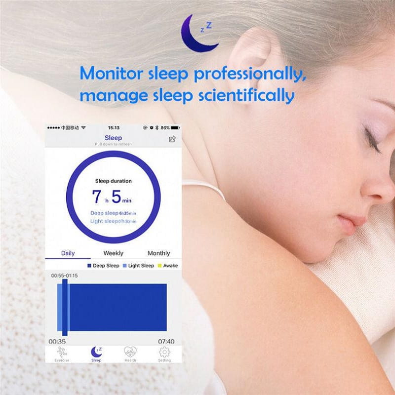 LumaPulse Slim Wristwear With Heart Rate Tracking And Step Counter
