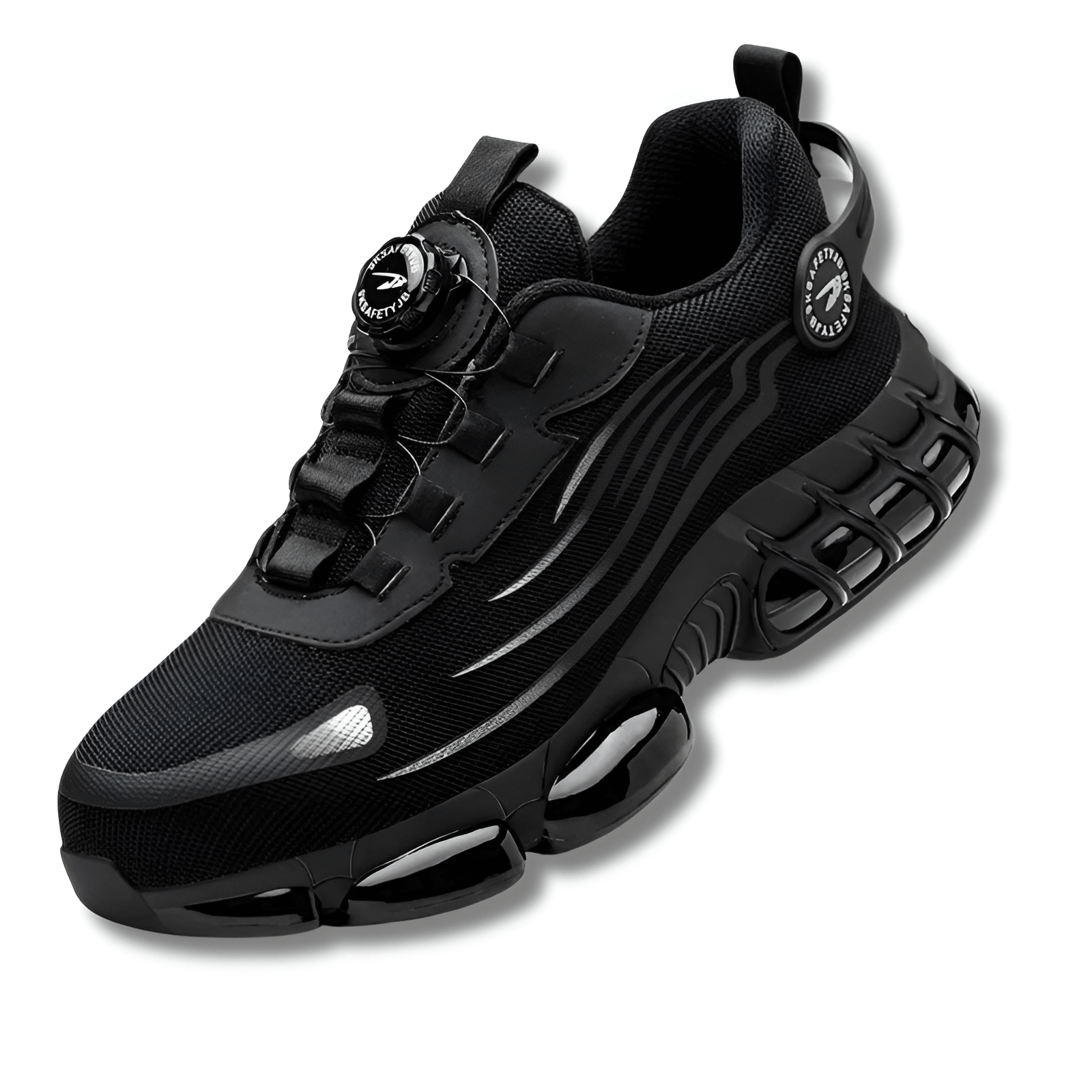 Męskie buty robocze, konstrukcja podeszwy StratoStride umożliwiająca szybką wymianę