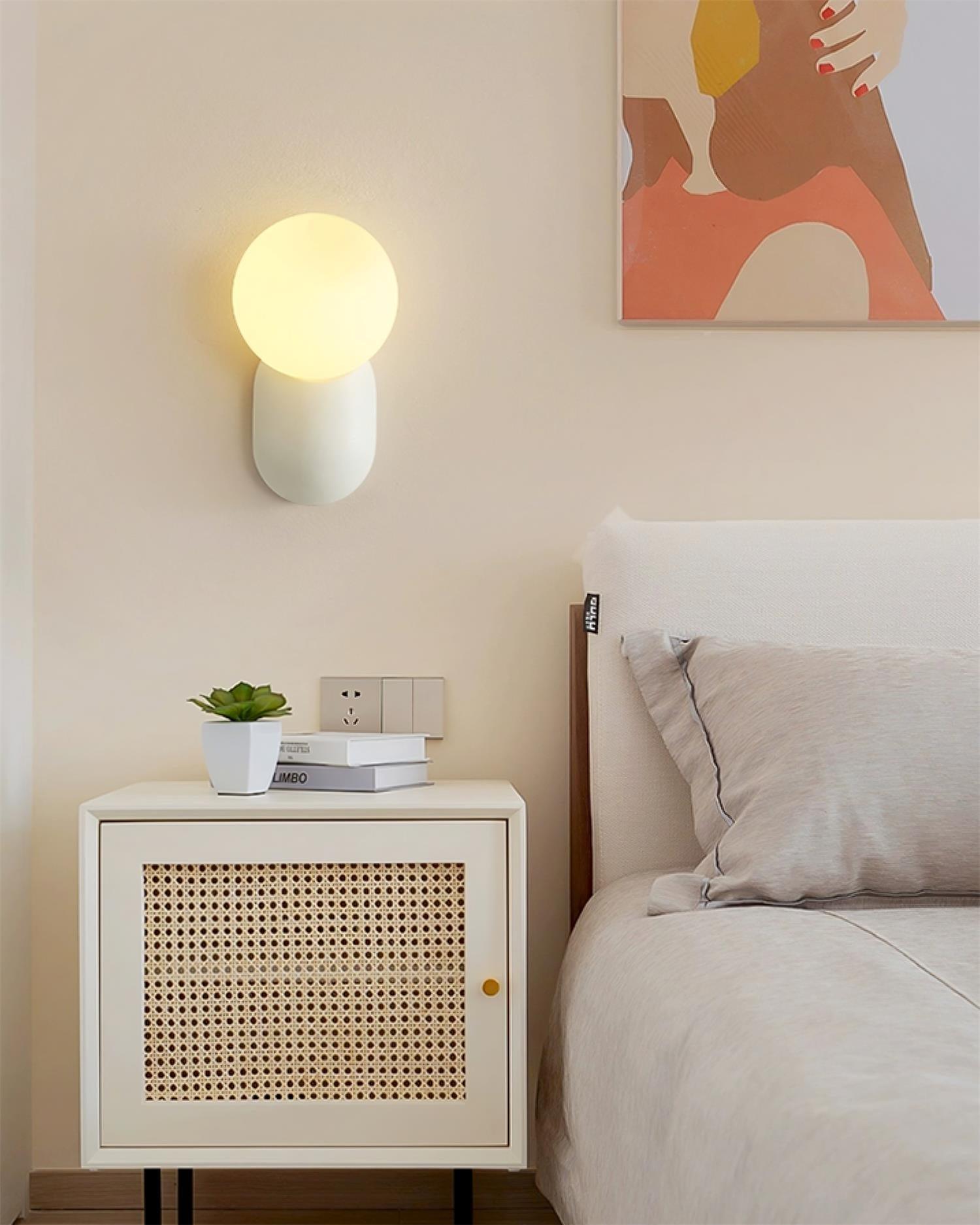 Lunara Minimalist Globe Wall Sconce | Fioriscas