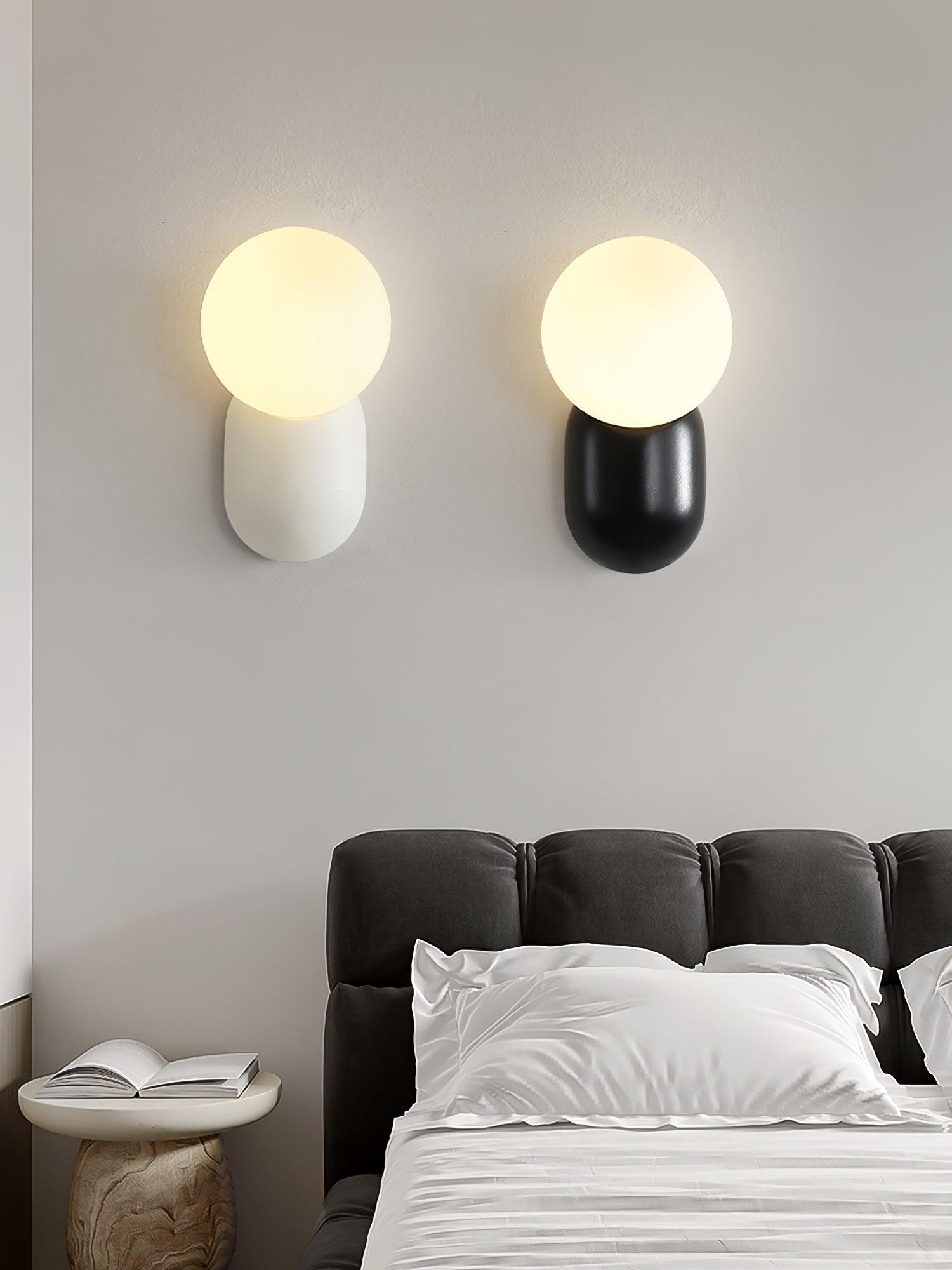 Lunara Minimalist Globe Wall Sconce | Fioriscas