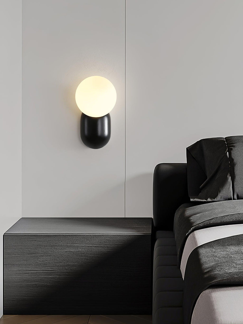 Lunara Minimalist Globe Wall Sconce | Fioriscas