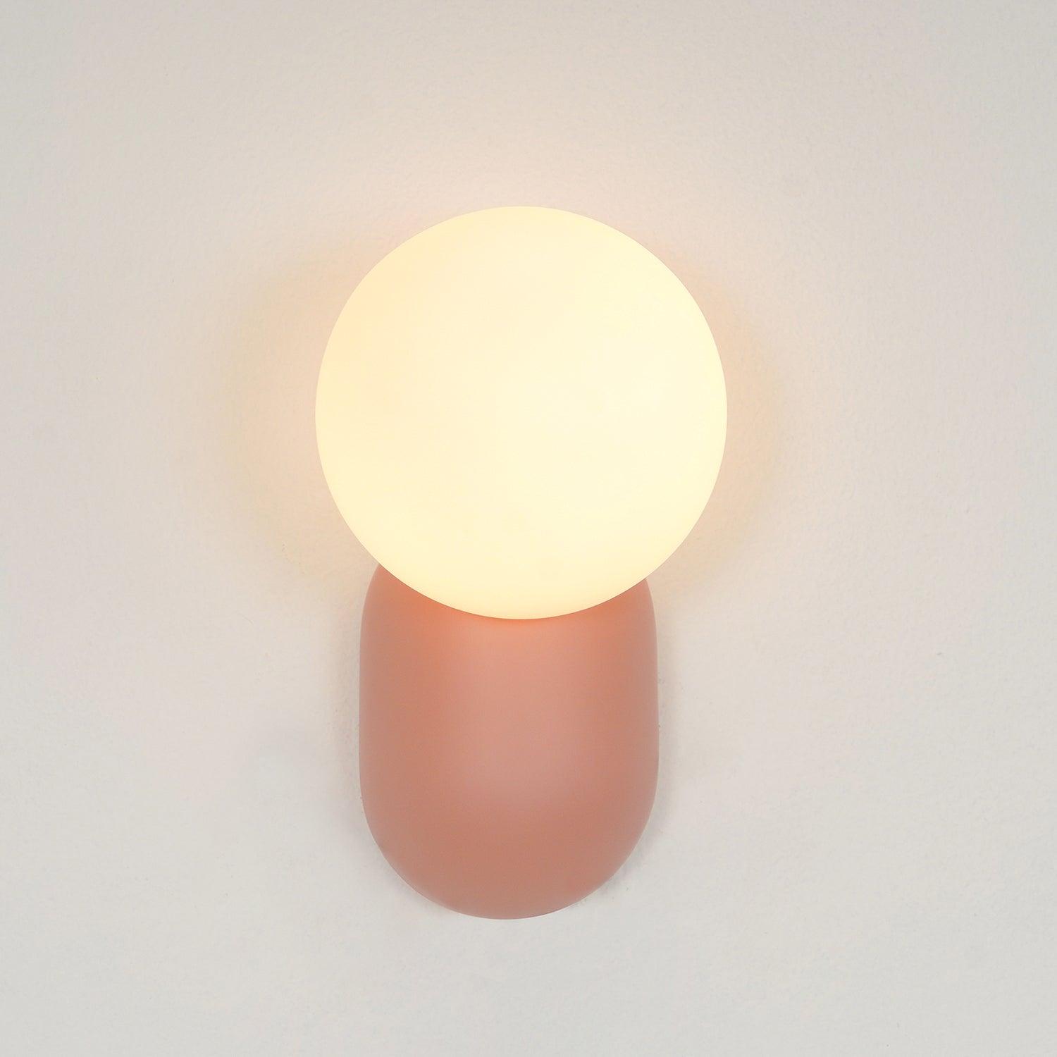 Lunara Minimalist Globe Wall Sconce | Fioriscas