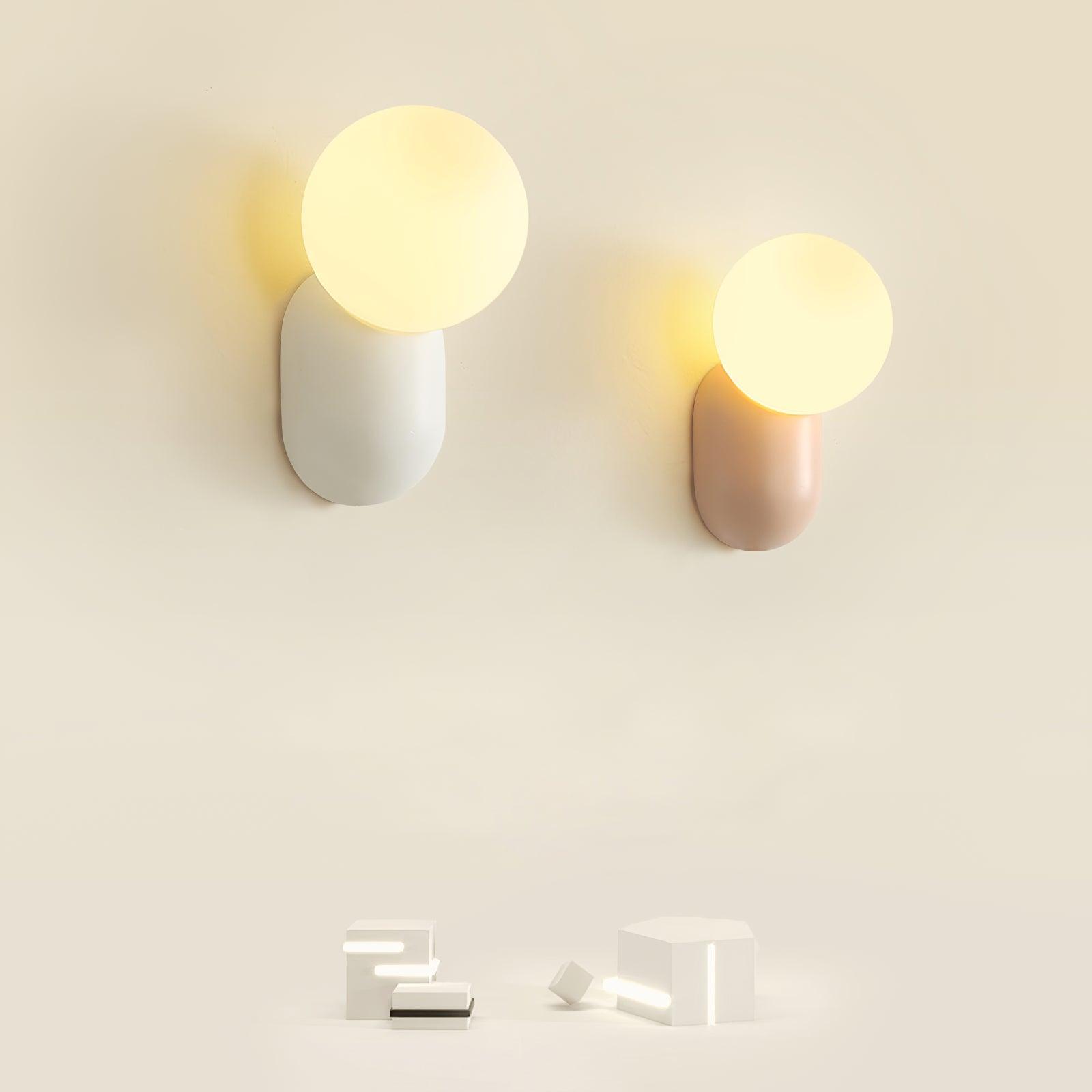 Lunara Minimalist Globe Wall Sconce | Fioriscas