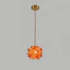 AuroraCapiz Pendant Light, Natural Capiz Shell, Handcrafted Finish