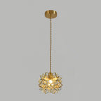 AuroraCapiz Pendant Light, Natural Capiz Shell, Handcrafted Finish
