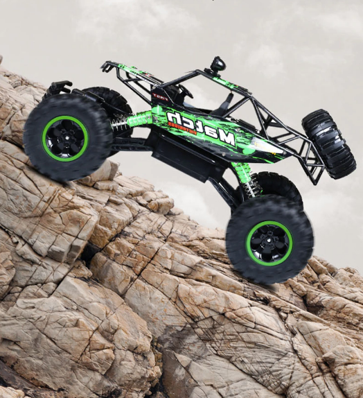 RoverX 4x4 RC monster truck s nárazuvzdorným odpružením