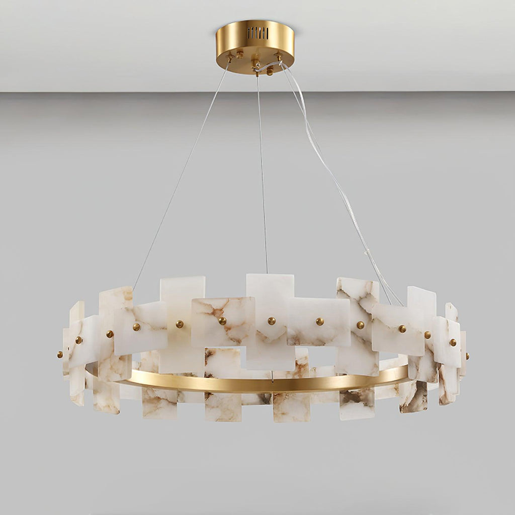 Casolarae Alabaster Chandelier | Fioriscas