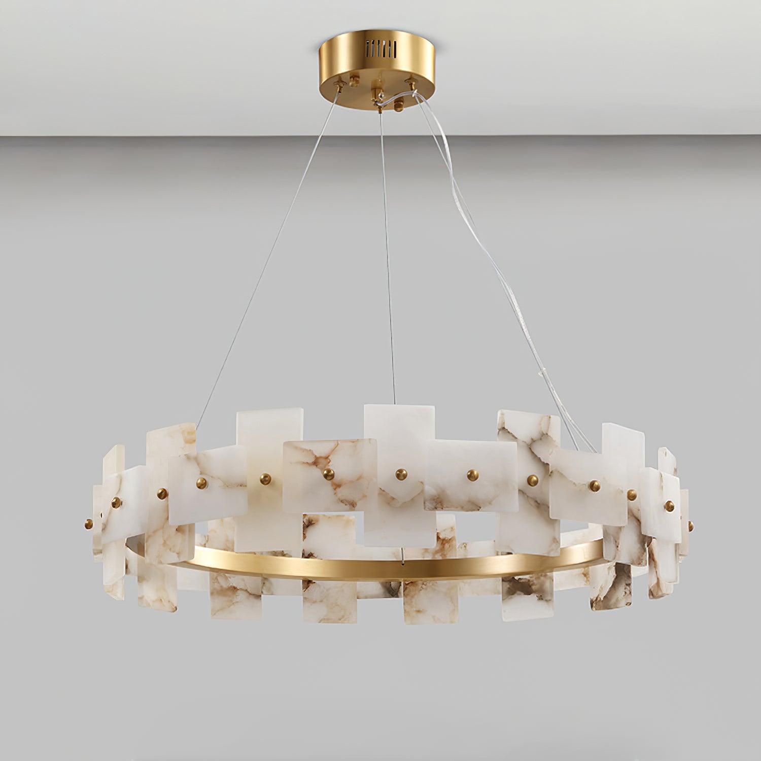 Casolarae Alabaster Chandelier | Fioriscas