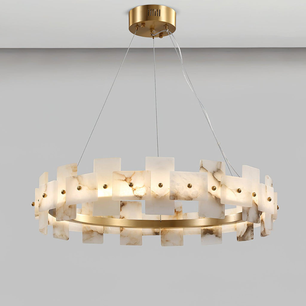 Casolarae Alabaster Chandelier | Fioriscas