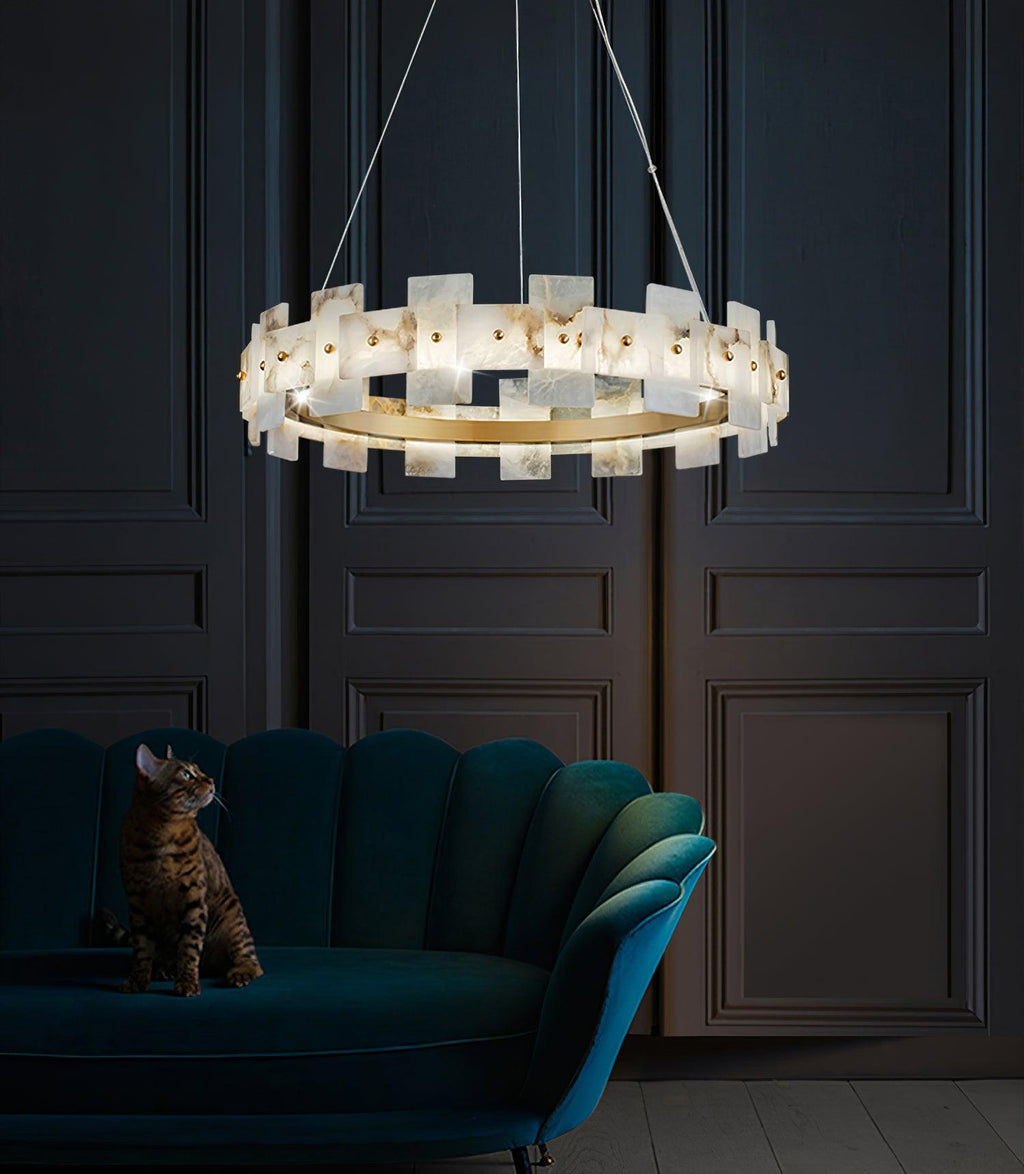 Casolarae Alabaster Chandelier | Fioriscas
