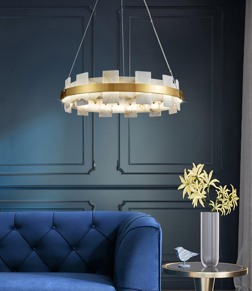 Casolarae Alabaster Chandelier | Fioriscas