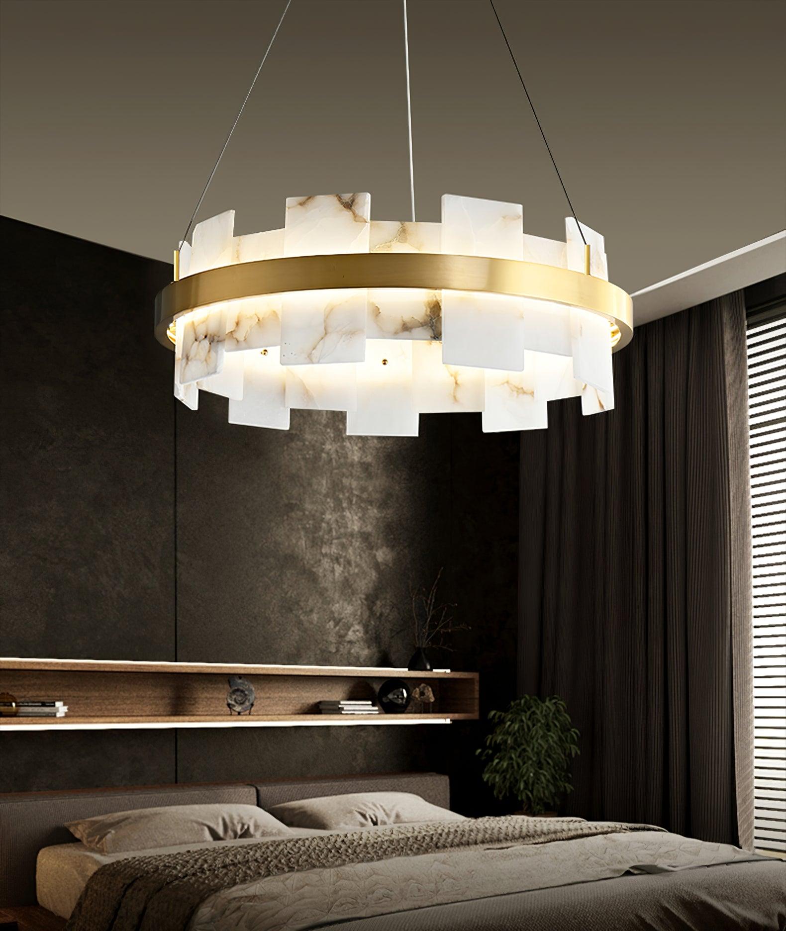 Casolarae Alabaster Chandelier | Fioriscas