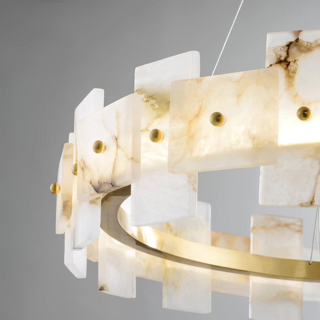 Casolarae Alabaster Chandelier | Fioriscas