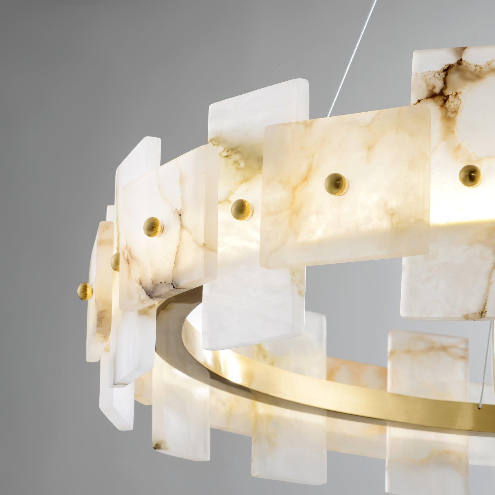 Casolarae Alabaster Chandelier | Fioriscas